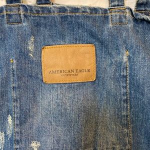American Eagle Large Jean Tote Bag